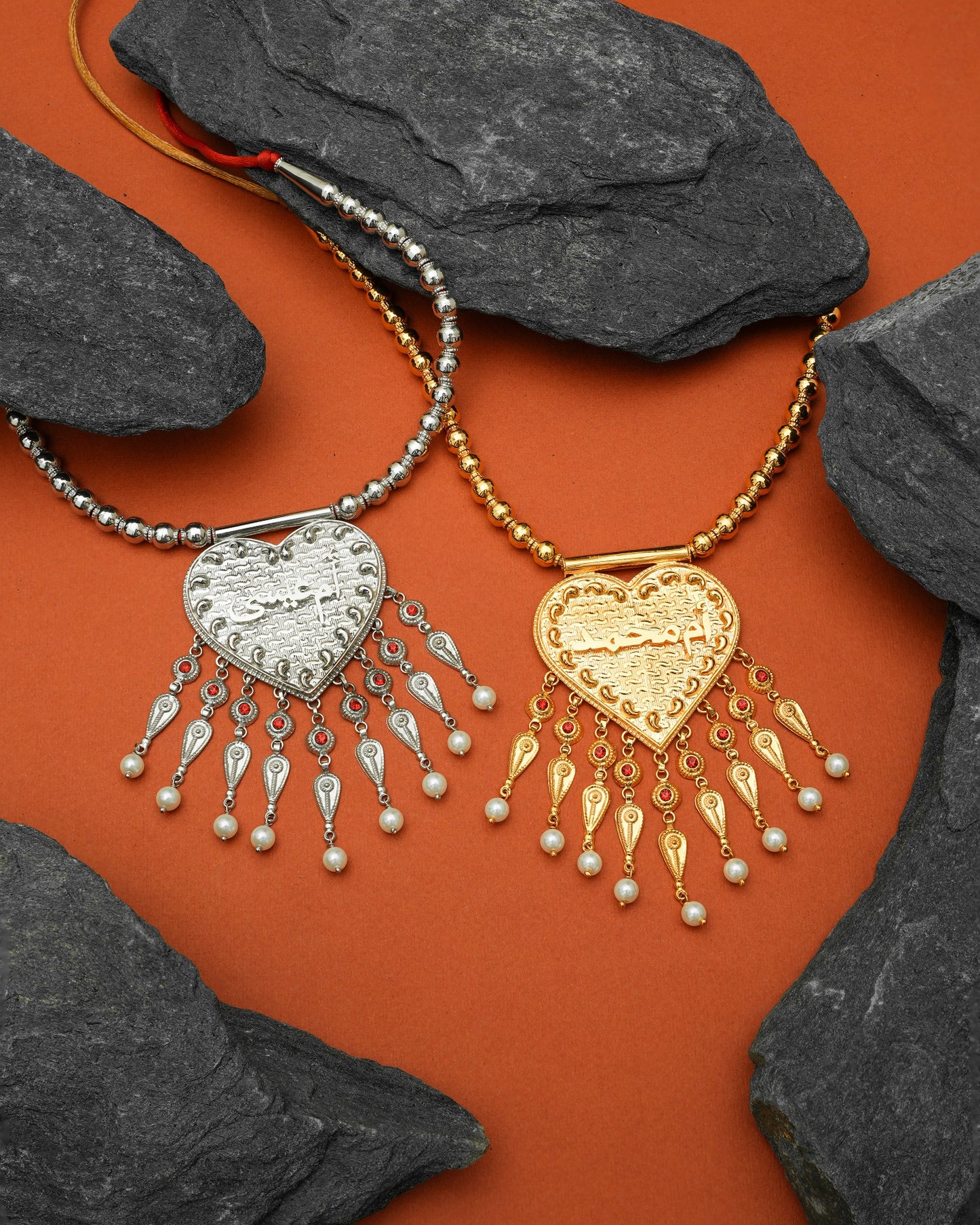 The Sirr Eternal Heart Tabla With Ball Chain