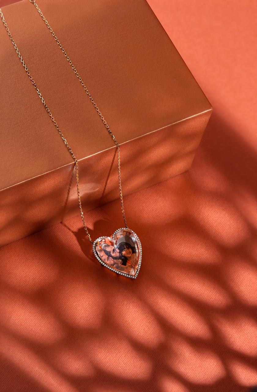 Illume Heart Photo Pendnat