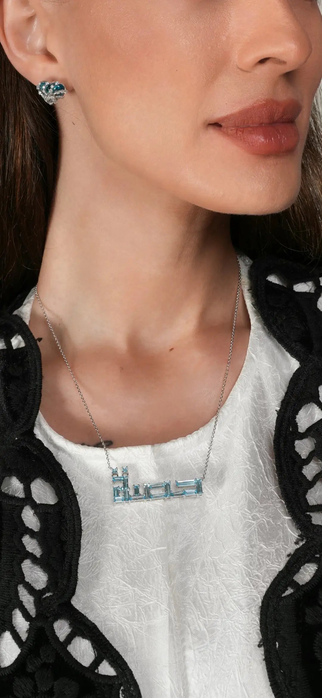 Blue Topaz Pendant