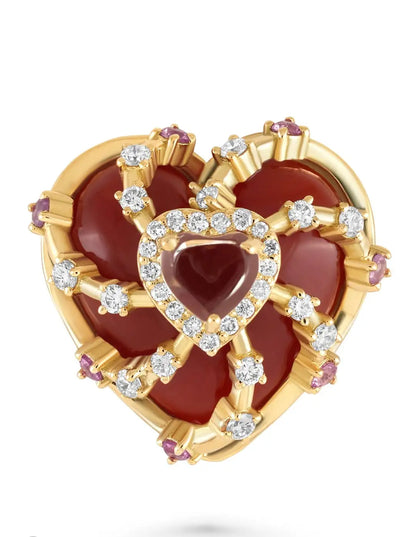 Eternal hearts ring