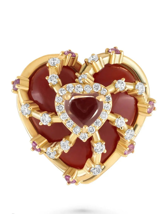 Eternal hearts ring