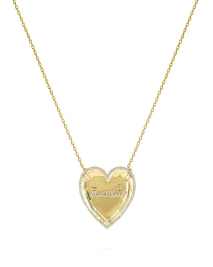 Illume heart name pendant