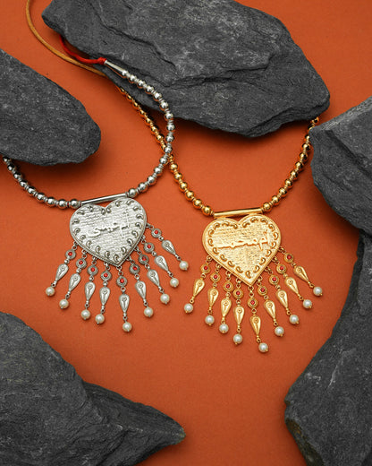 The Sirr Eternal Heart Tabla With Ball Chain