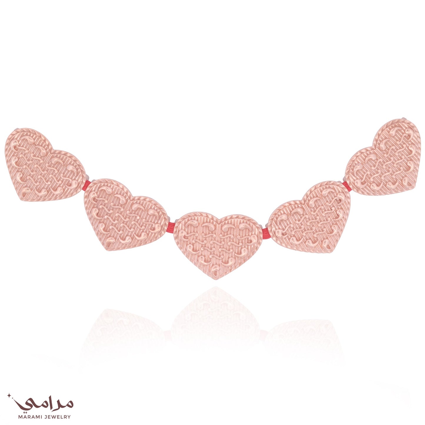 Heart mini choker