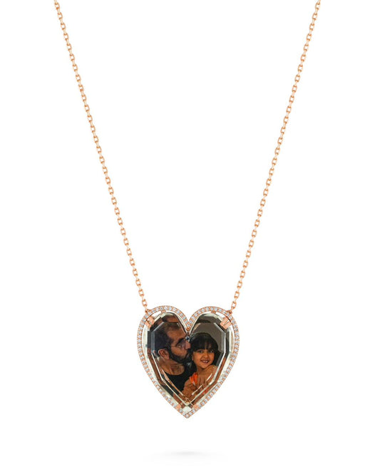 Illume Heart Photo Pendnat