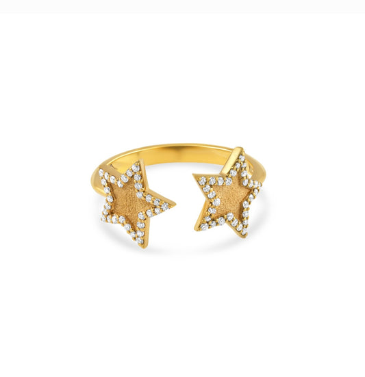 The mini Sirr Eternal star ring